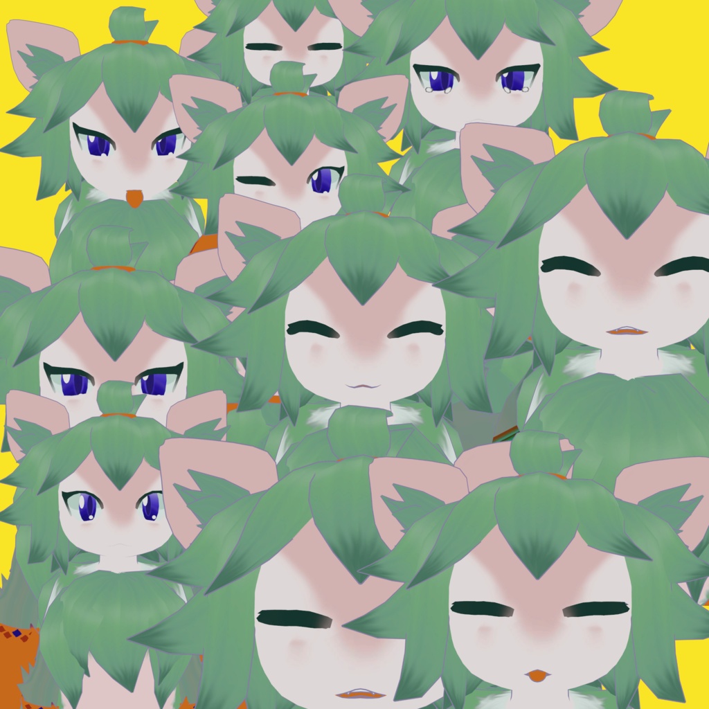 【無料】メグレマ/megurema | オリジナルアバター【Public可,VRC想定】