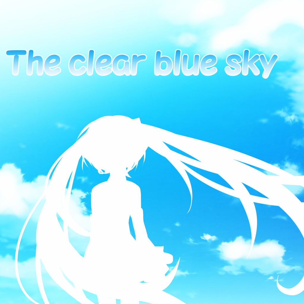 The clear blue sky