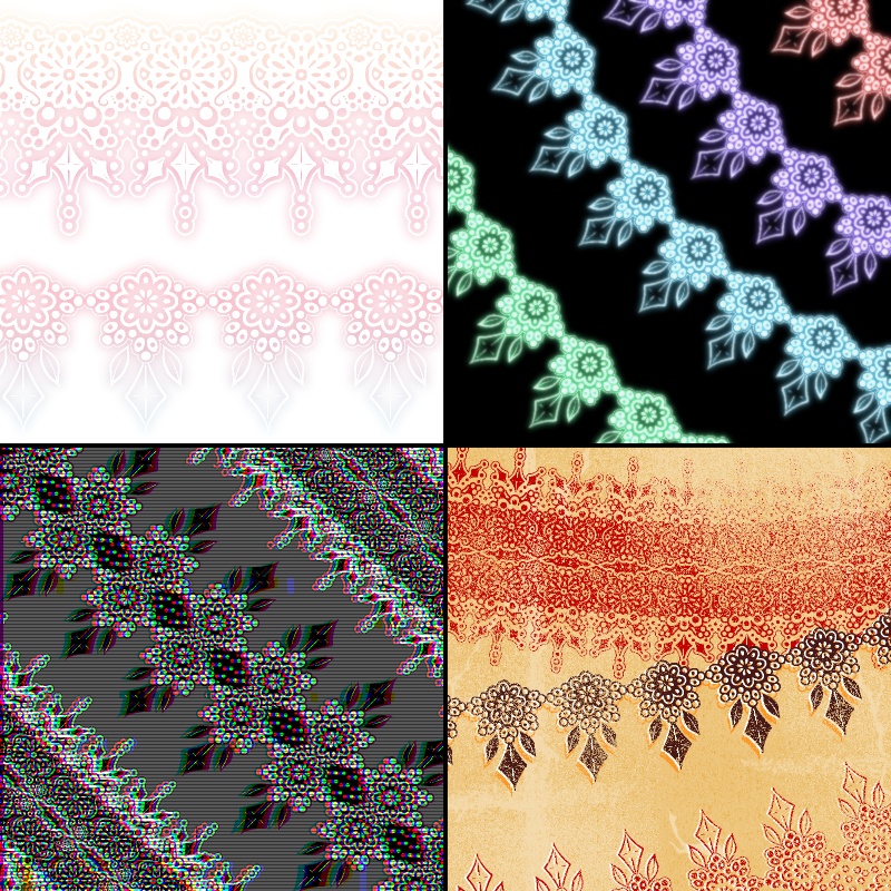 No.041 みそおねぎ飾り枠集