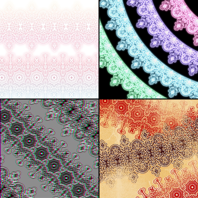 No.046 みそおねぎ飾り枠集