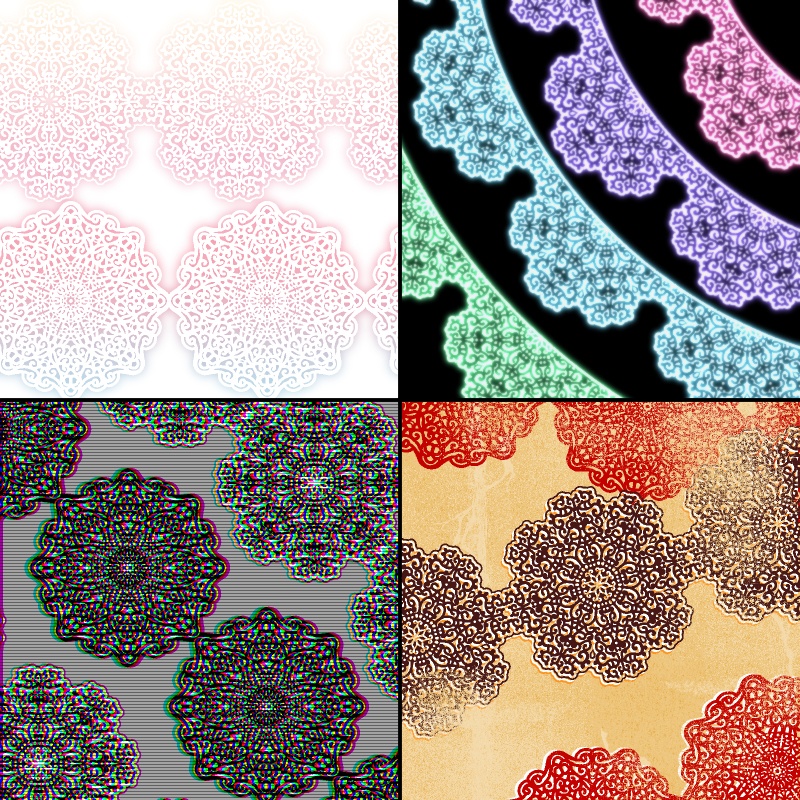 No.047a みそおねぎ飾り枠集