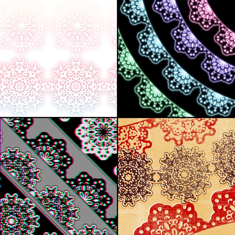 No.048 みそおねぎ飾り枠集