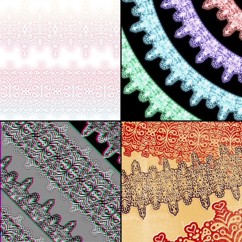 No.049 みそおねぎ飾り枠集