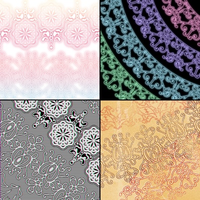 No.054 みそおねぎ飾り枠集