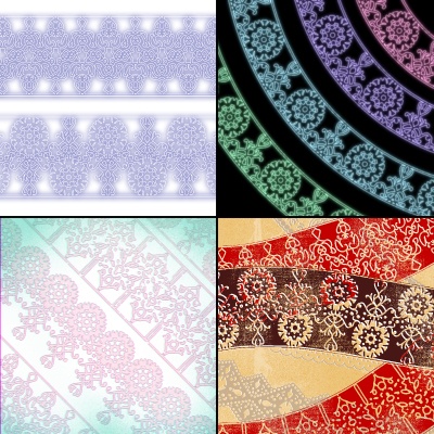 No.057 みそおねぎ飾り枠集