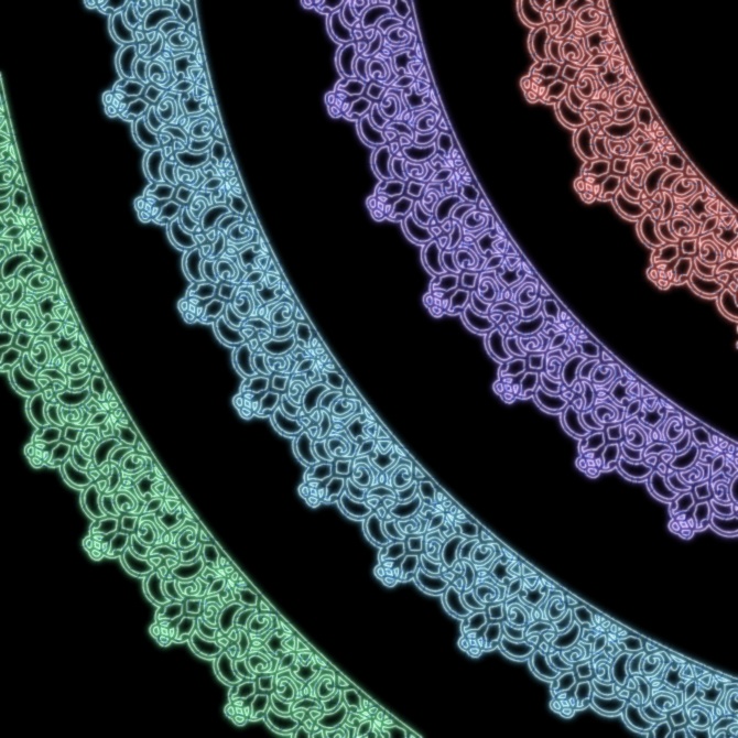 No.074 みそおねぎ飾り枠集