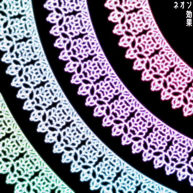 No.078 みそおねぎ飾り枠集