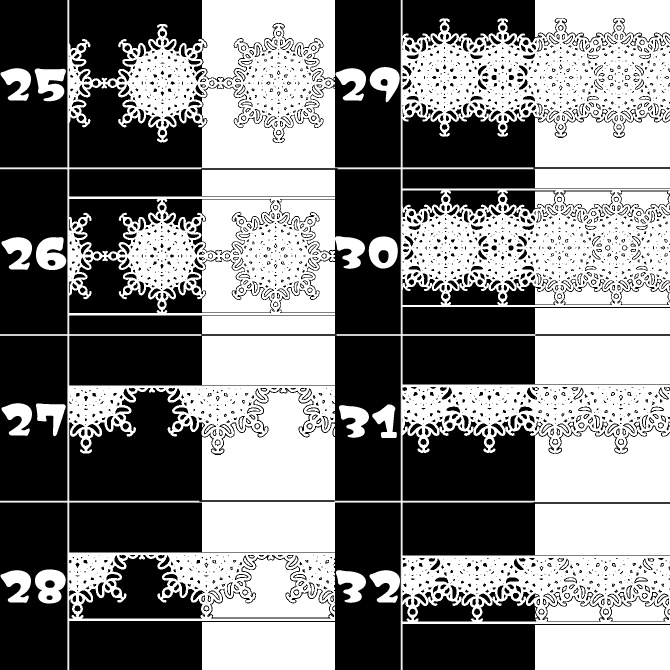 No.081 みそおねぎ飾り枠集
