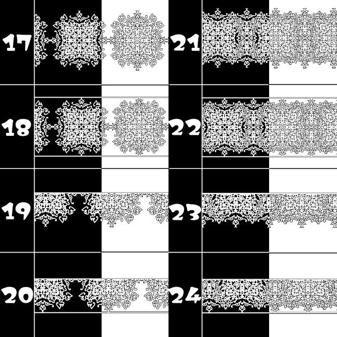 No.083 みそおねぎ飾り枠集