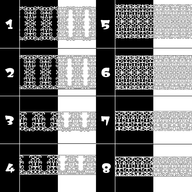 No.089 みそおねぎ飾り枠集