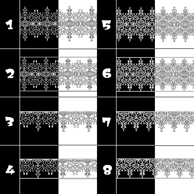 No.091 みそおねぎ飾り枠集