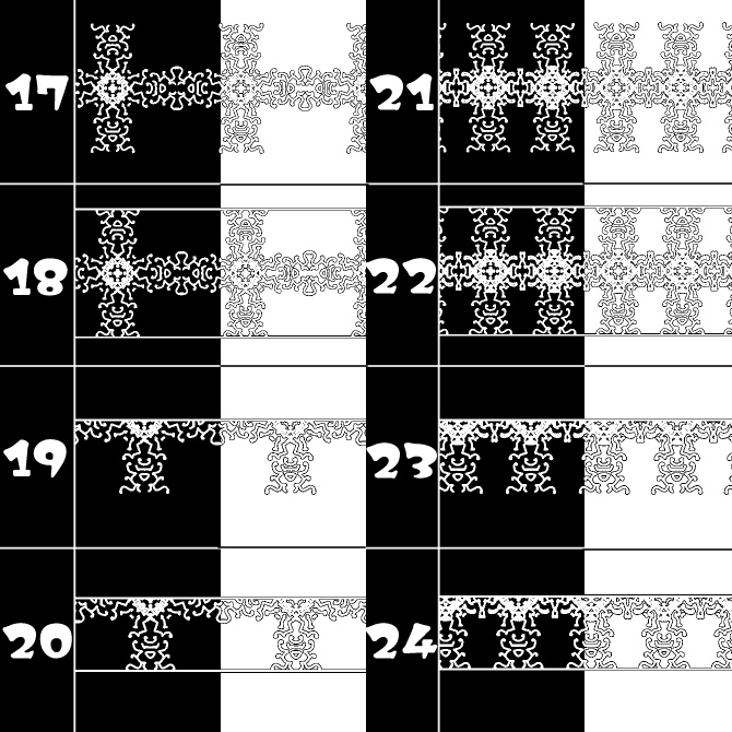 No.093 みそおねぎ飾り枠集