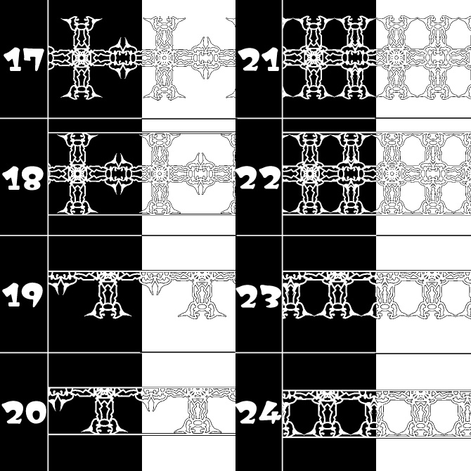 No.094 みそおねぎ飾り枠集