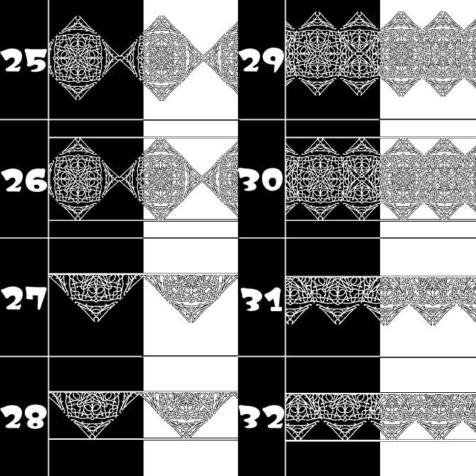 No.095a みそおねぎ飾り枠集