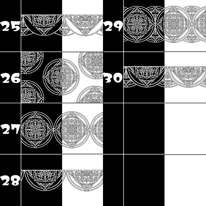 No.095d みそおねぎ飾り枠集