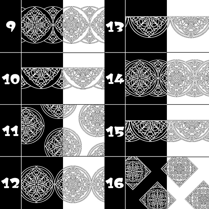 No.095d みそおねぎ飾り枠集