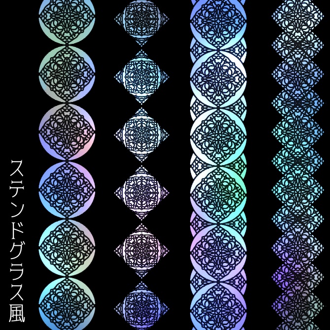 No.095d みそおねぎ飾り枠集