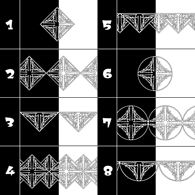 No.095e みそおねぎ飾り枠集