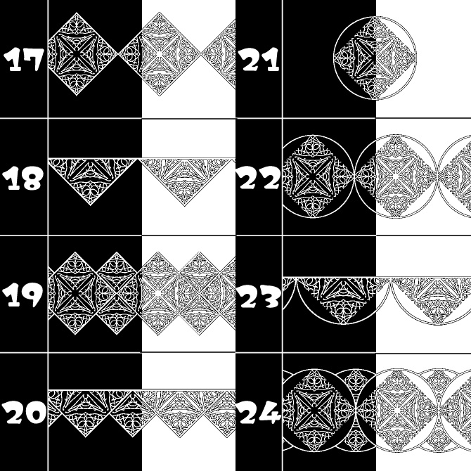 No.095e みそおねぎ飾り枠集