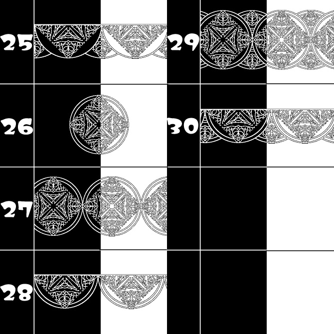 No.095e みそおねぎ飾り枠集