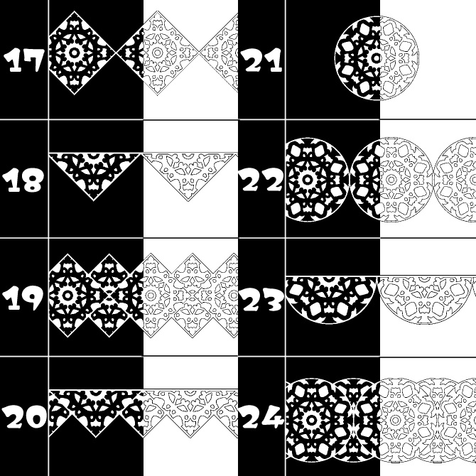 No.096d みそおねぎ飾り枠集