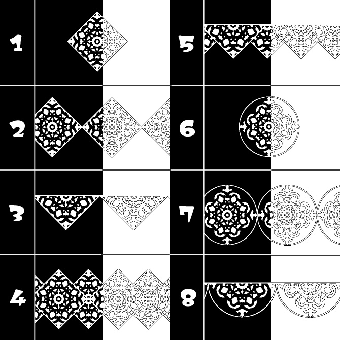 No.096d みそおねぎ飾り枠集