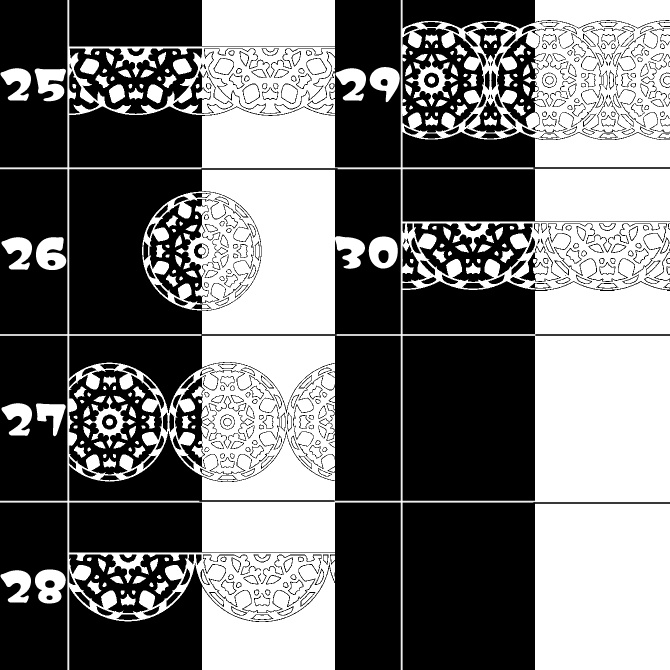 No.096d みそおねぎ飾り枠集