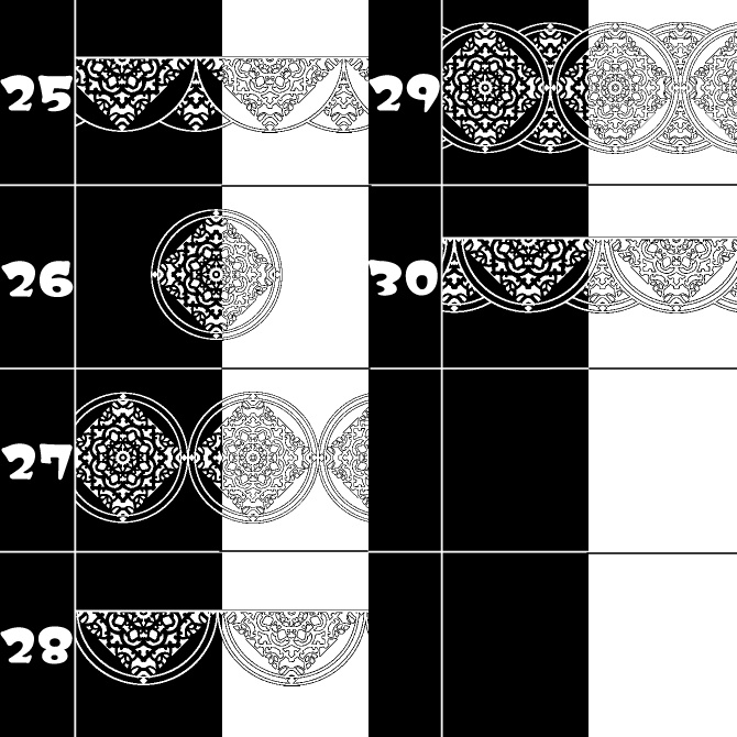 No.096e みそおねぎ飾り枠集