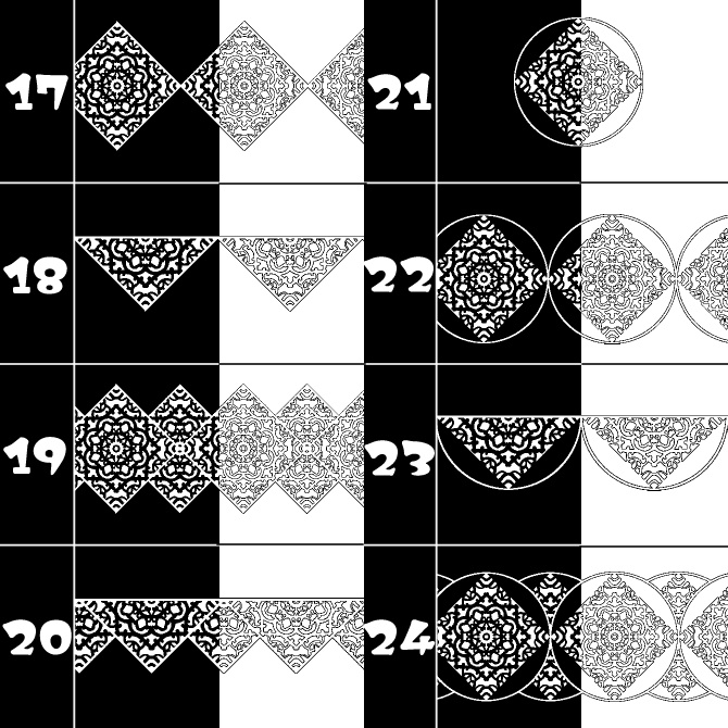 No.096e みそおねぎ飾り枠集