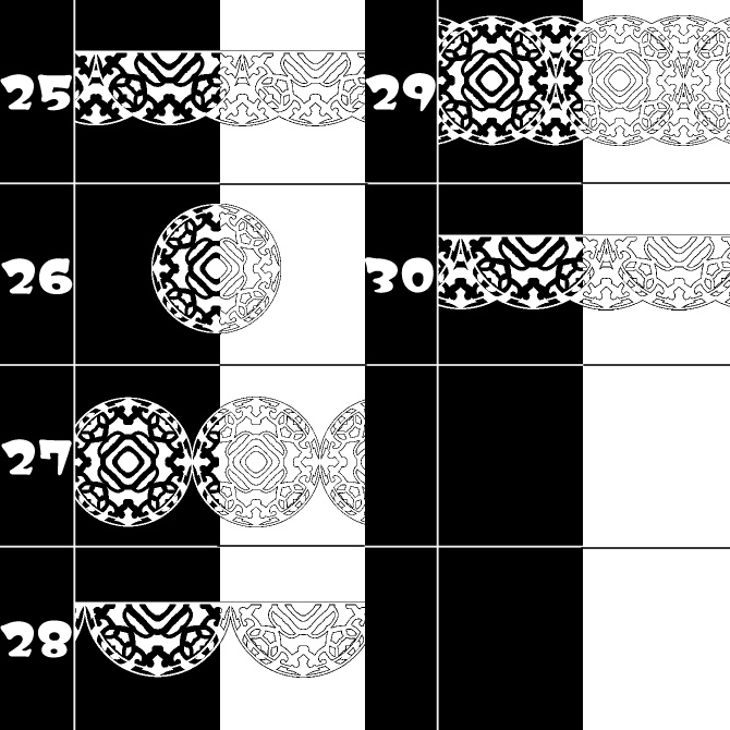 No.096f みそおねぎ飾り枠集