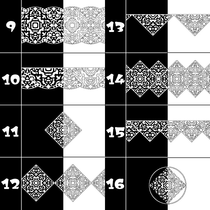 No.096g みそおねぎ飾り枠集