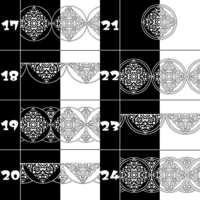 No.096g みそおねぎ飾り枠集