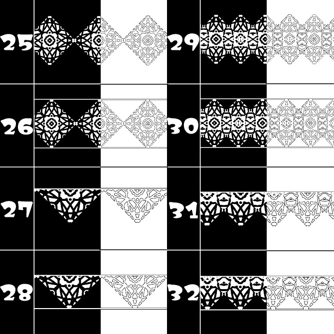 No.100a みそおねぎ飾り枠集