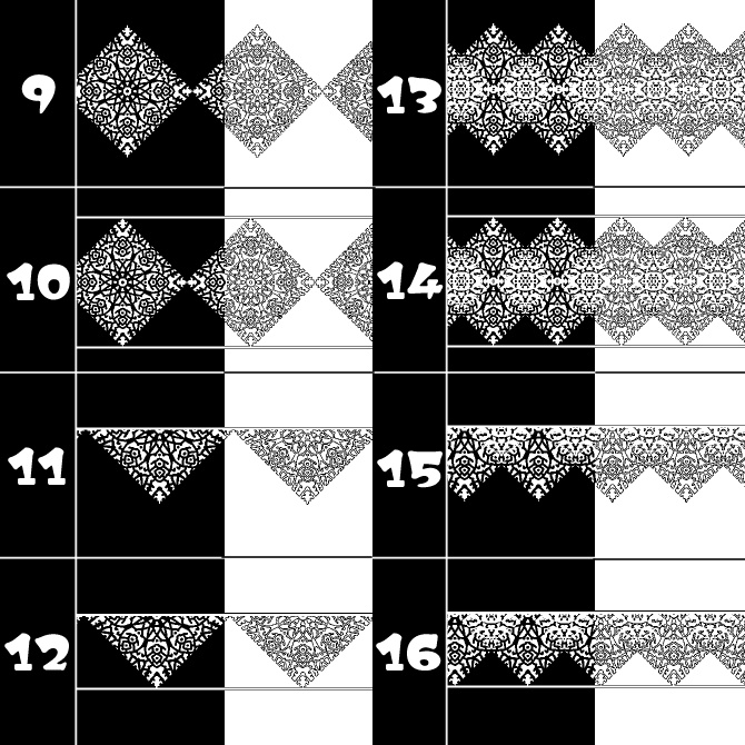 No.100b みそおねぎ飾り枠集