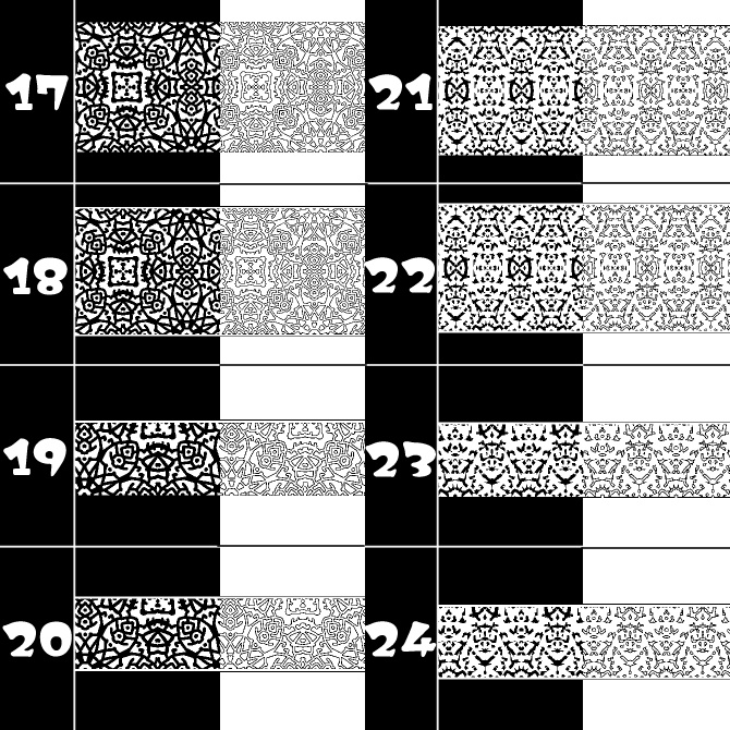 No.100b みそおねぎ飾り枠集