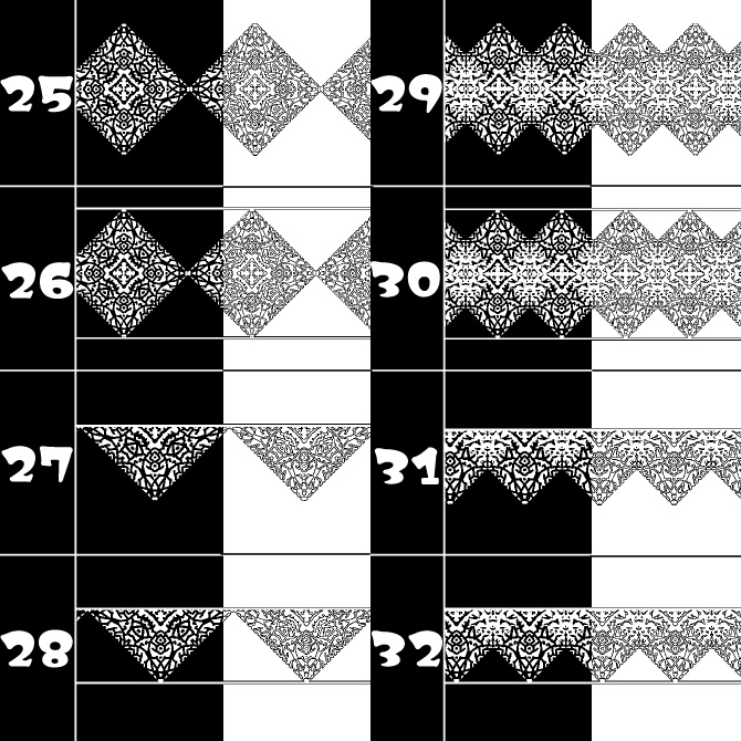 No.100b みそおねぎ飾り枠集