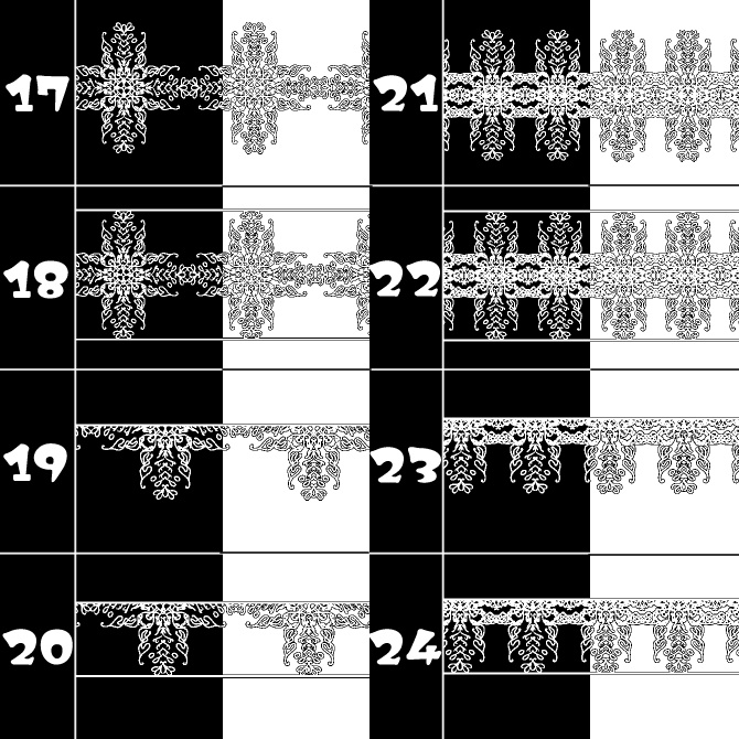 No.101 みそおねぎ飾り枠集