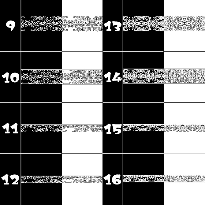 No.101 みそおねぎ飾り枠集