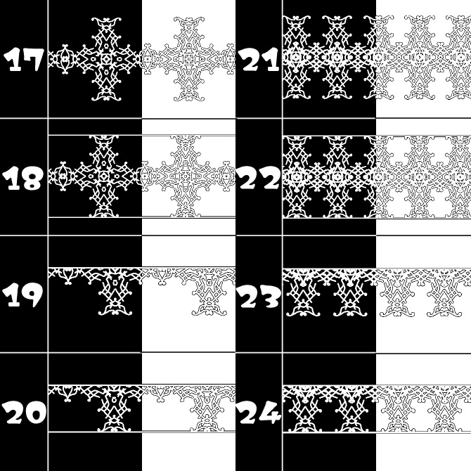 No.102 みそおねぎ飾り枠集