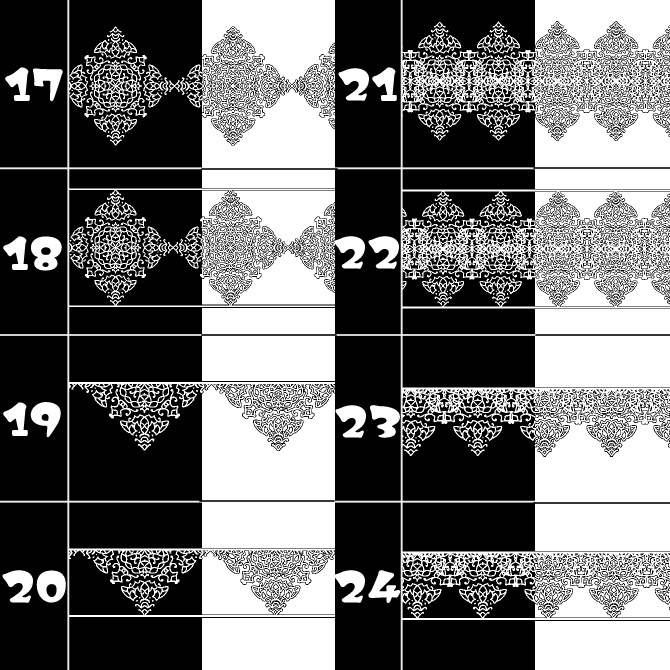 No.103a みそおねぎ飾り枠集