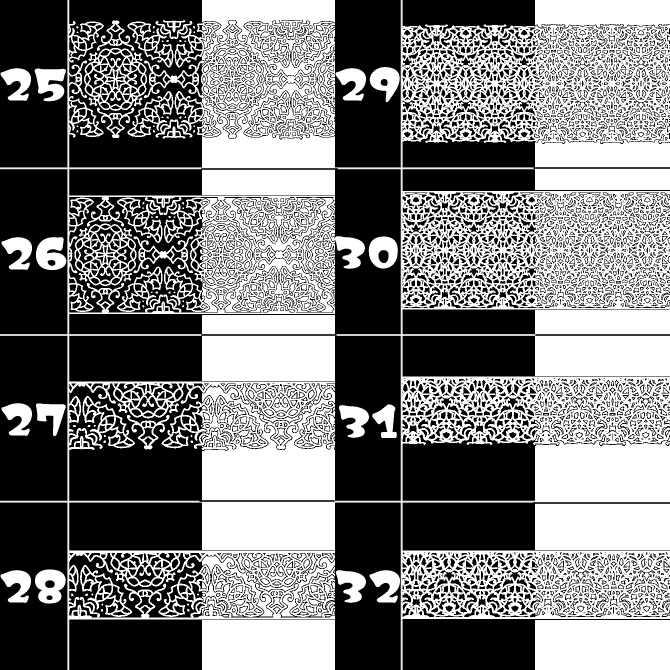 No.103a みそおねぎ飾り枠集