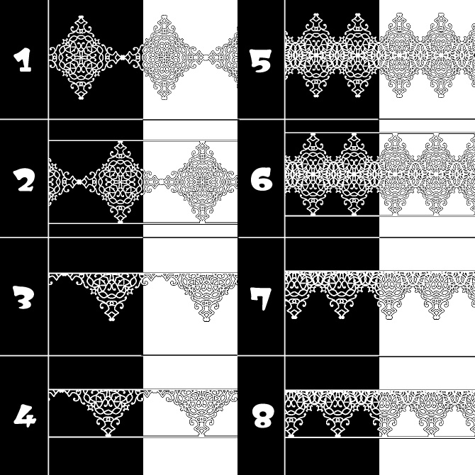No.103a みそおねぎ飾り枠集