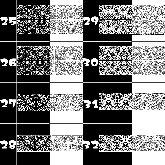 No.103b みそおねぎ飾り枠集