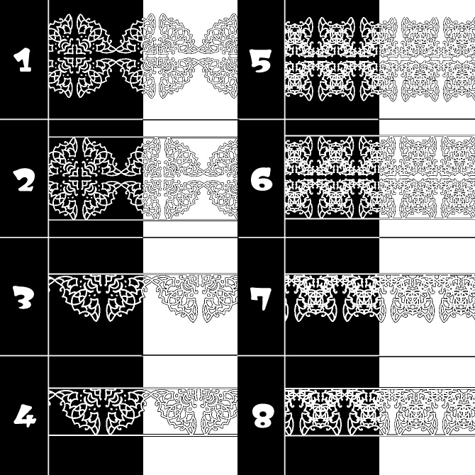 No.103b みそおねぎ飾り枠集