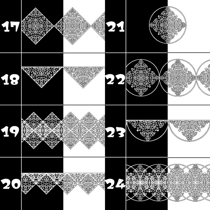 No.103d みそおねぎ飾り枠集