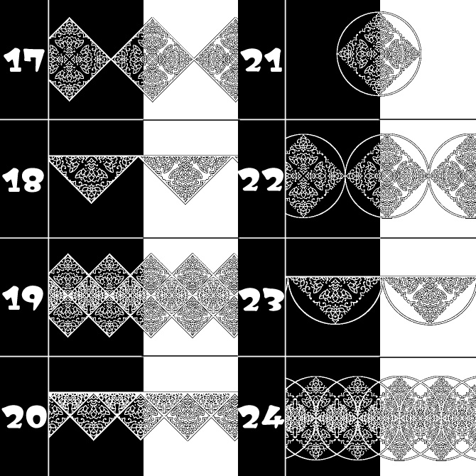 No.103e みそおねぎ飾り枠集