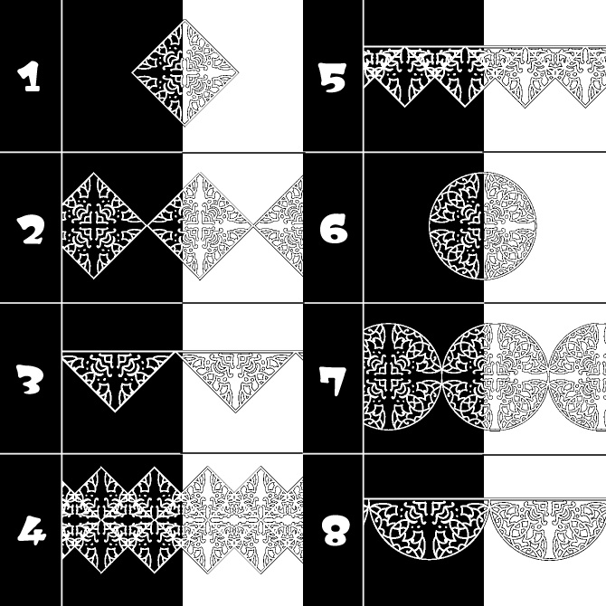 No.103e みそおねぎ飾り枠集