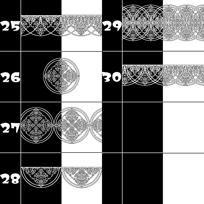 No.103e みそおねぎ飾り枠集
