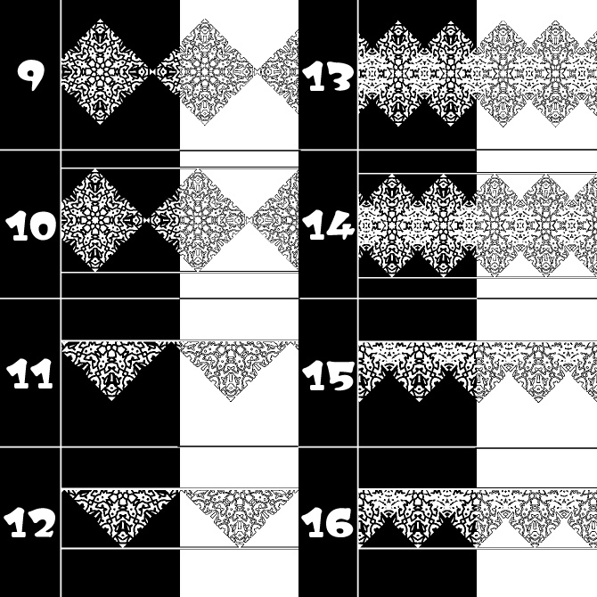 No.104b みそおねぎ飾り枠集