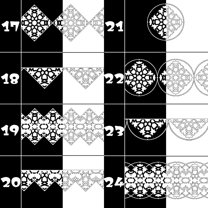 No.104d みそおねぎ飾り枠集